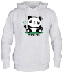 Толстовка с капюшоном «Panda: hug me» - Фото 1