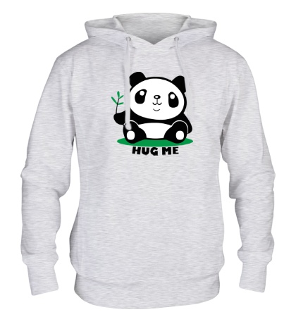 Толстовка с капюшоном «Panda: hug me»