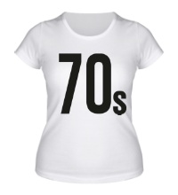 Женская футболка Old School 70s