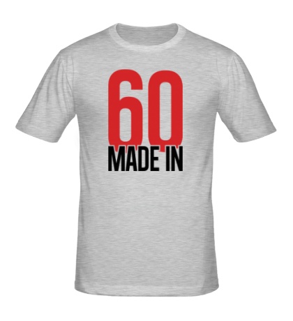 Мужская футболка «Made in 60s»