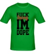 Мужская футболка «Fuck Swag im Dope» - Фото 1
