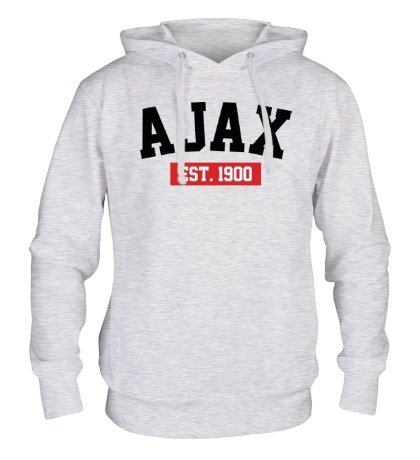 Толстовка с капюшоном «FC Ajax Est. 1900»