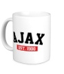 Керамическая кружка «FC Ajax Est. 1900» - Фото 1