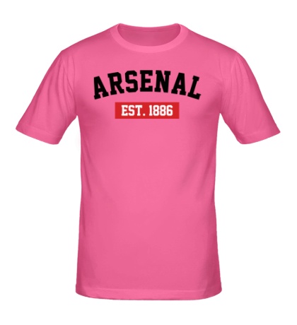 Мужская футболка «FC Arsenal Est. 1886»