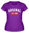 Женская футболка «FC Arsenal Est. 1886» - Фото 1