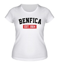Женская футболка FC Benfica Est. 1904