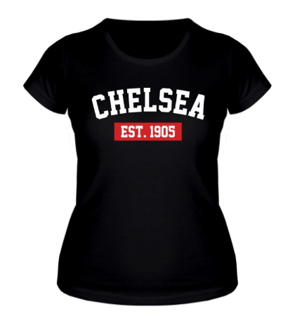 Женская футболка FC Chelsea Est. 1905