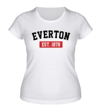 Женская футболка FC Everton Est. 1878