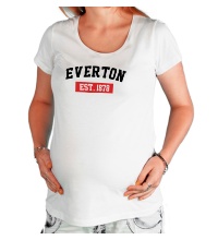 Футболка для беременной FC Everton Est. 1878