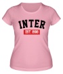 Женская футболка «FC Inter Est. 1908» - Фото 1