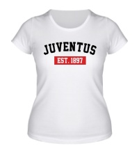 Женская футболка FC Juventus Est. 1897