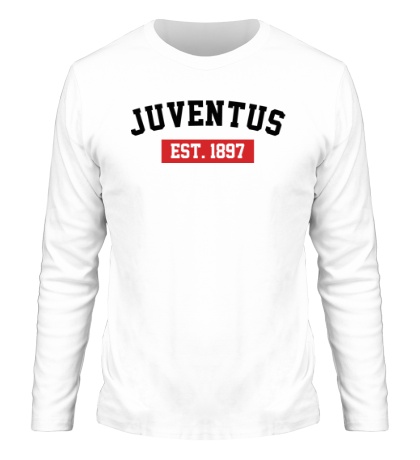 Мужской лонгслив «FC Juventus Est. 1897»