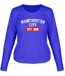 Женский лонгслив «FC Manchester City Est. 1880» - Фото 1