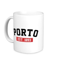 Керамическая кружка FC Porto Est. 1893
