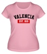 Женская футболка «FC Valencia Est. 1919» - Фото 1