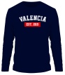 Мужской лонгслив «FC Valencia Est. 1919» - Фото 1