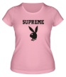 Женская футболка «Supreme Playboy» - Фото 1