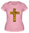 Женская футболка «Cross Tiger» - Фото 1