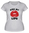 Женская футболка «Kiss my Lips» - Фото 1