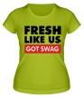 Женская футболка «Fresh like US» - Фото 1