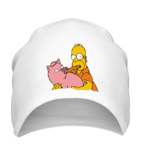 Шапка Гомер и свинья