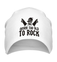 Шапка Never too old to Rock