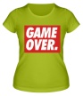 Женская футболка «Obey Game Over» - Фото 1