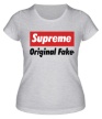 Женская футболка «Supreme Original Fake» - Фото 1