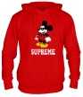 Толстовка с капюшоном «Supreme Mickey Mouse» - Фото 1