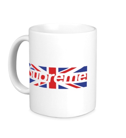 Керамическая кружка «Supreme UK»