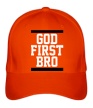 Бейсболка «God First Bro» - Фото 1