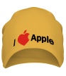 Шапка «I love apple» - Фото 1