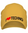 Шапка «I Love Techno» - Фото 1