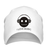 Шапка I Love Music
