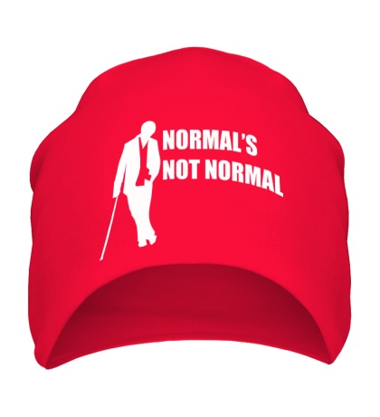 Шапка Normals not normal
