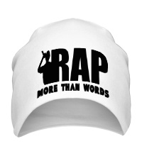 Шапка Rap More Than Words