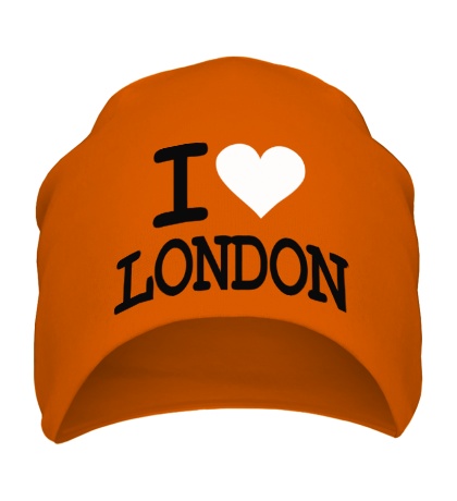 Шапка I Love London