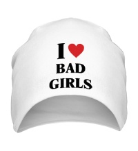 Шапка I love bad girls