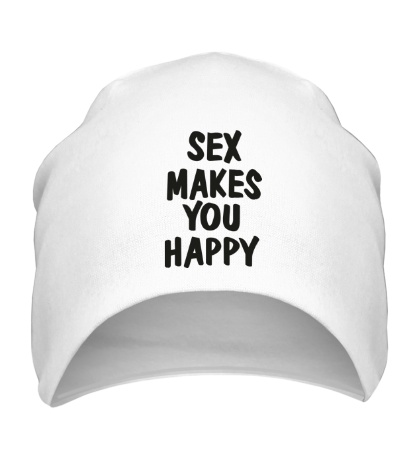 Шапка Sex makes you happy