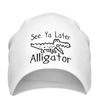 Шапка See Ya Late, Alligator