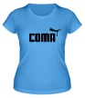 Женская футболка «Пума в коме» - Фото 1