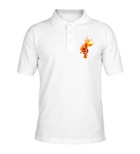 Рубашка поло Огненный тигр