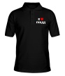 Рубашка поло «Я люблю ГИБДД» - Фото 1
