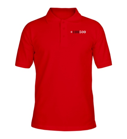 Рубашка поло «+100500»