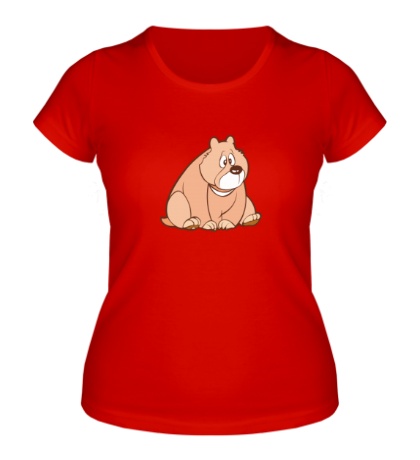 Женская футболка Sweet bear