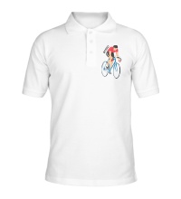 Рубашка поло Велосипедист