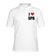 Рубашка поло I love SPB
