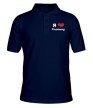 Рубашка поло «Я люблю Серёжку» - Фото 1
