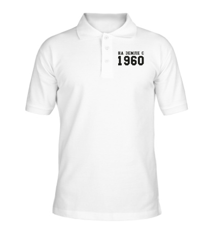 Рубашка поло На земле с 1960