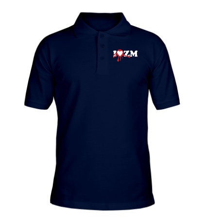 Рубашка поло «I love ZM»